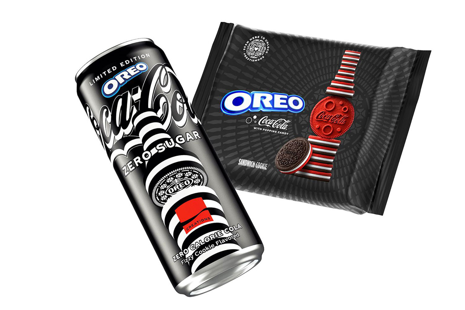 Coca-Cola e Oreo celebram amizade em collab inédita