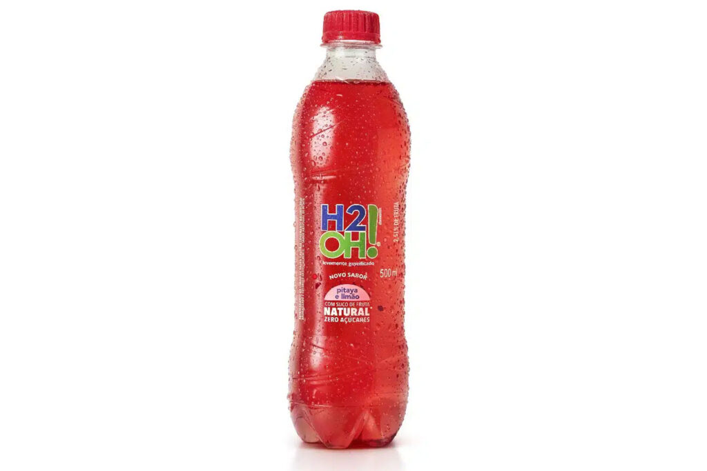 Limão e Pitaya: novo sabor de H2OH!